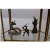 Image 2 : Glass display case with magical figures
