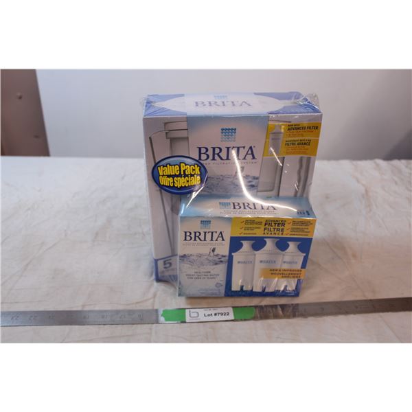 Brita water filtration system sealed in box