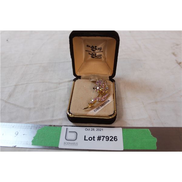 Cubic Zicronia broach from The Bay