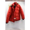 Image 1 : Red Banff Puffer Jacket