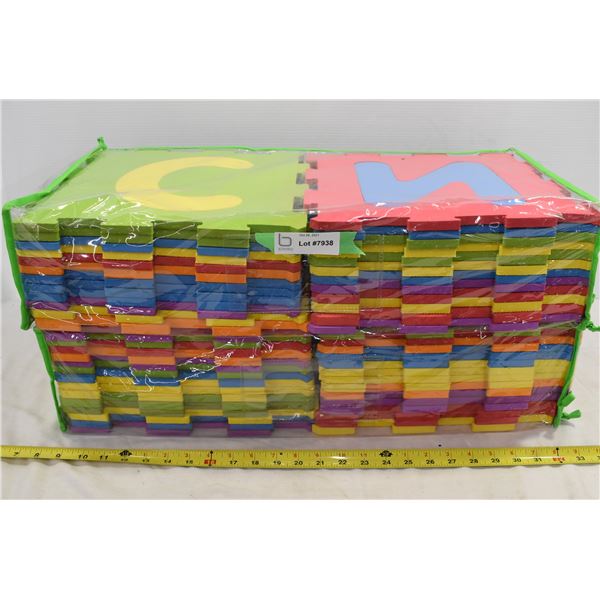 2 Bags of Foam Floor Puzzle
