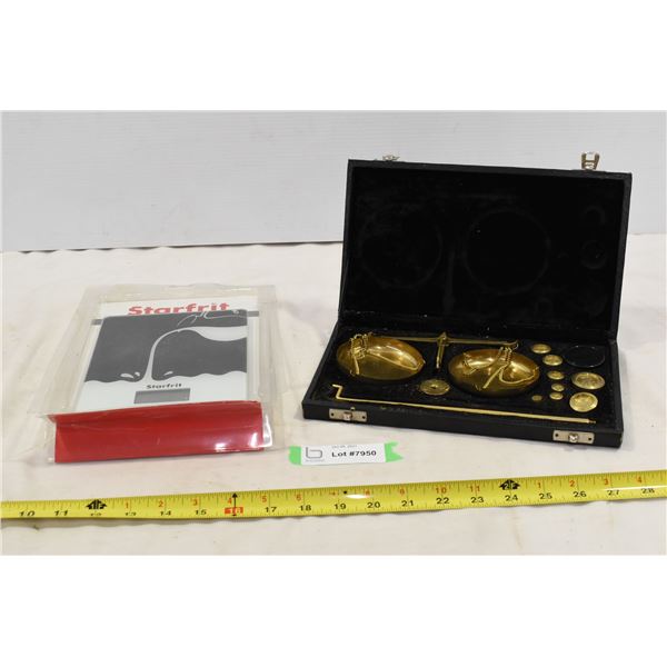 Vintage Balance Scale & Electronic Scale