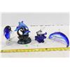 Image 1 : Blue Dolphin Glass Ornaments