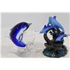 Image 2 : Blue Dolphin Glass Ornaments