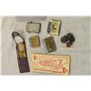 Image 2 : J&J Vintage Tin w/ Lighters & Misc.