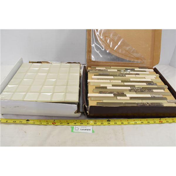 2 Different Back Splash Tiles