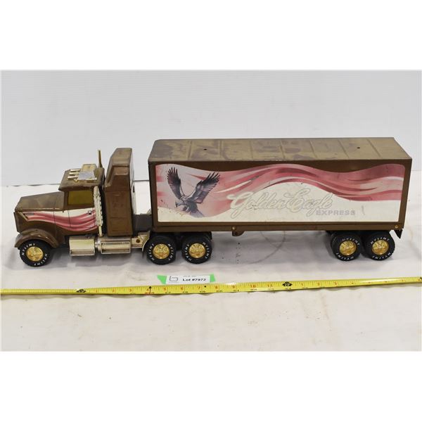 Nylint - Golden Eagle Express Semi & Trailer