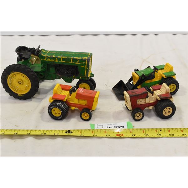 Tonka tracotrs & die-cast ERTL tractor