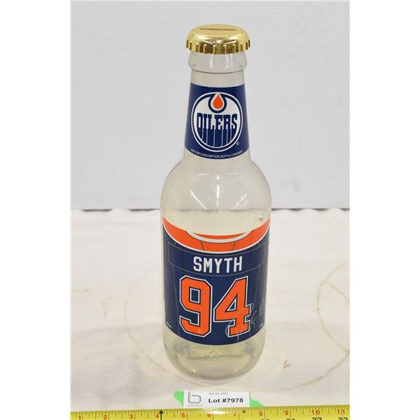 Ryan Smyth Signed Plastic Coin Bottle