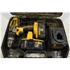 Image 2 : Dewalt 18v Drill w/ Spare Battery & Charger
