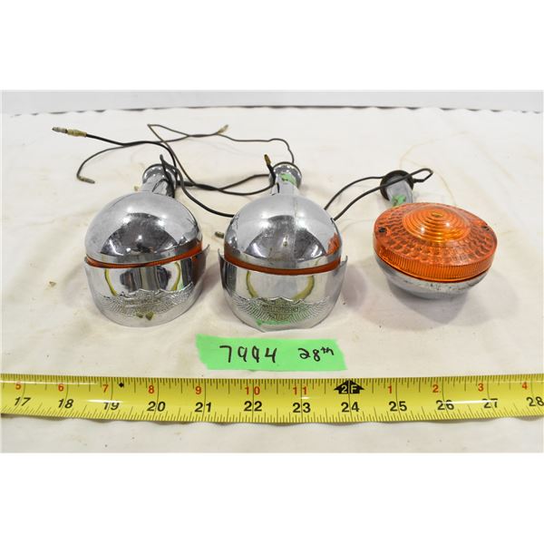 Chrome Harley Davidson Lights