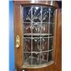 Image 2 : ANTIQUE BUFFET & HUTCH BUBBLE GLASS