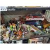 Image 2 : SHELF LOT OF ORNAMENTS, BARBIE, BOOKS & MORE