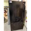Image 1 : BLACK MAYTAG AMANA FRIDGE MODEL AB2227DEB