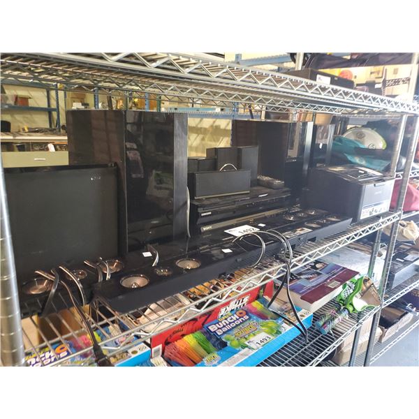 VIZIO SUBWOOFER, SAMSUNG PRINTER, SAMSUNG SOUNDBARS & SUBWOOFERS, DVD PLAYERS, ETC