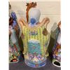 Image 2 : CHINESE PAINTED FIGURE APPROX 2FT TALL