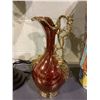 Image 2 : CHINESE PAINTED GOLD AND RED TONE POURER
