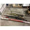 Image 1 : ASSORTED FISHING RODS AND SKIS