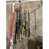 Image 2 : ASSORTED FISHING RODS AND SKIS