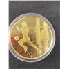 Image 2 : 24K GOLD PLATED MARADONA 1960-2020 COIN WITH CERTIFICATE OF AUTHENTICITY