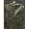 Image 2 : NEW WITHOUT TAGS LEATHER VEST SIZE M