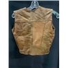 Image 2 : NEW WITH TAGS LEATHER VEST 15" PIT TO PIT