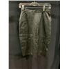 Image 2 : NEW WITH TAGS LEATHER SKIRT RETAIL $245 SIZE M APPROX. 12.5-13" WAIST