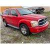 Image 2 : 2005 DODGE DURANGO SLT, 4DRSW, RED, GAS, AUTOMATIC, V8, V #1D4HB48NX5F537521, 287,837KMS,