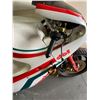 Image 2 : 1986 BIMOTA DESMO DB1 MOTORCYCLE, WHITE, GAS, V #ZDM750LDB10000292, 6,173KMS, *DOES NOT RUN, FOR