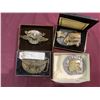 Image 1 : 4 ASSORTED HARLEY DAVIDSON BELT BUCKLES