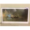 Image 2 : BARRIE A.F. CLARK FRAMED FIGHTER PLANE PRINT WITH LIGHT UP FEATURE