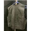 Image 2 : GENUINE LEATHER VEST SIZE 48 & SIZE 52 LEATHER JACKET