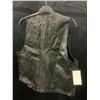 Image 2 : NEW WITH TAGS VIP LEATHERS FINE LAMBSKIN LEATHER VEST SIZE M