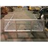 Image 2 : STEEL SILVER HEADACHE RACK (BACK PART MEASURE APPROX. 66" & SIDE RAILS APPROX. 80")