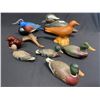 Image 2 : LOT OF 9 BIRD FIGURES