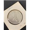 Image 2 : CANADIAN 1953 50 CENT COIN LARGE DATE NO S.S