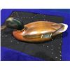 Image 2 : HAND CARVED AND PAINTED WOODEN DUCK SIGNED BY TOM TALER 1980