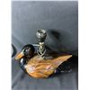 Image 2 : DUCK LAMP AND DUCK CARVING COLLECTIBLE FIGURE