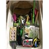 Image 2 : BIN OF NEW STORE PRODUCT INCLUDES, GARDENING SUPPLIES, ROPE, TELESCOPIC GARDENING SHOVELS, AND MORE