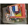 Image 2 : BOX OF NEW ASSORTED OFFICE SUPPLIES, INCLUDES, STICKY NOTES, ENVELOPES, PERMANENT MARKERS, AND MORE