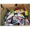 Image 1 : BOX OF NEW ASSORTED KITCHEN SUPPLIES, MULTI PURPOSE SHEARS, EGG SEPARATORS, DRAIN STORAGE BASKETS,