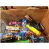 Image 2 : BOX OF NEW SUMMER TOYS, WATER GUNS, BUBBLE STICKS, SKIPPING ROPES, AND MORE