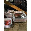 Image 3 : SHELF LOT OF HOT FOOD TIN FOIL BAKING CONTAINERS