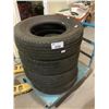 Image 1 : 4 BRIDGESTONE V-STEEL RIB 265  LT245/75R16 APPROX 75% TREAD LEFT