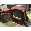 Image 2 : CANDY APPLE RED MAYTAG FRONT LOADING DRYER MODEL YMEDB850WRO