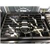 Image 2 : SAMSUNG SMARTHINGS, STAINLESS STEEL; AND BLACK SLIDE IN GAS STOVE