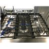 Image 2 : GE PROFILE STAINLESS STEEL, AND BLACK SLIDE IN GAS STOVE WITH DUAL FUEL CONVECTION OVEN
