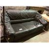Image 2 : BLACK LEATHER SOFA