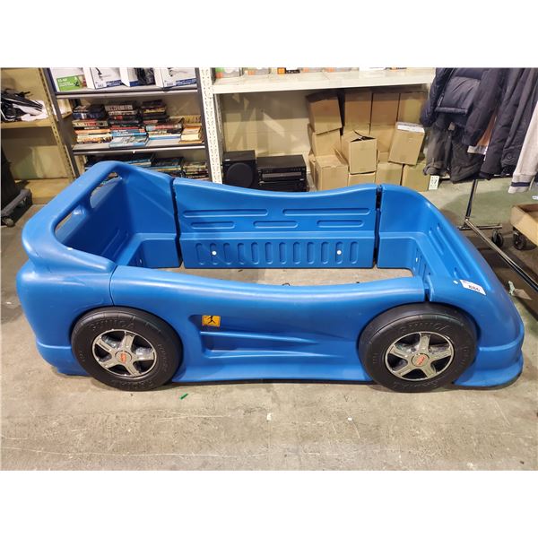 AMICO BLUE CAR RACING BED