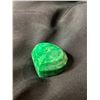 Image 2 : POLISHED ROUGH MINERAL EMERALD 397.35 CT. 45X39X30MM HEART CUT - BRAZIL - UNTREATED